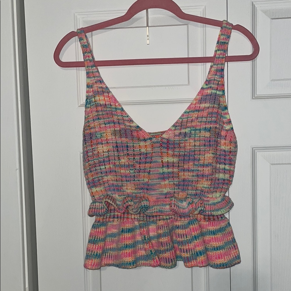 Multicolor Knit Top - Picture 3 of 6